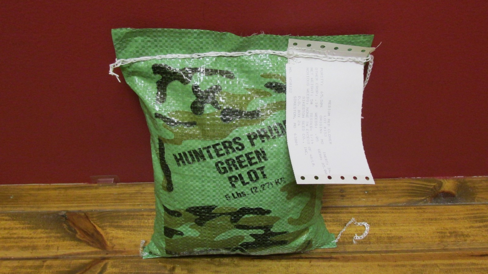 10 LBS RED CLOVER FOOD PLOT SEED FOR DEER, TURKEY, WILDLIFE, COATED SEED gallery