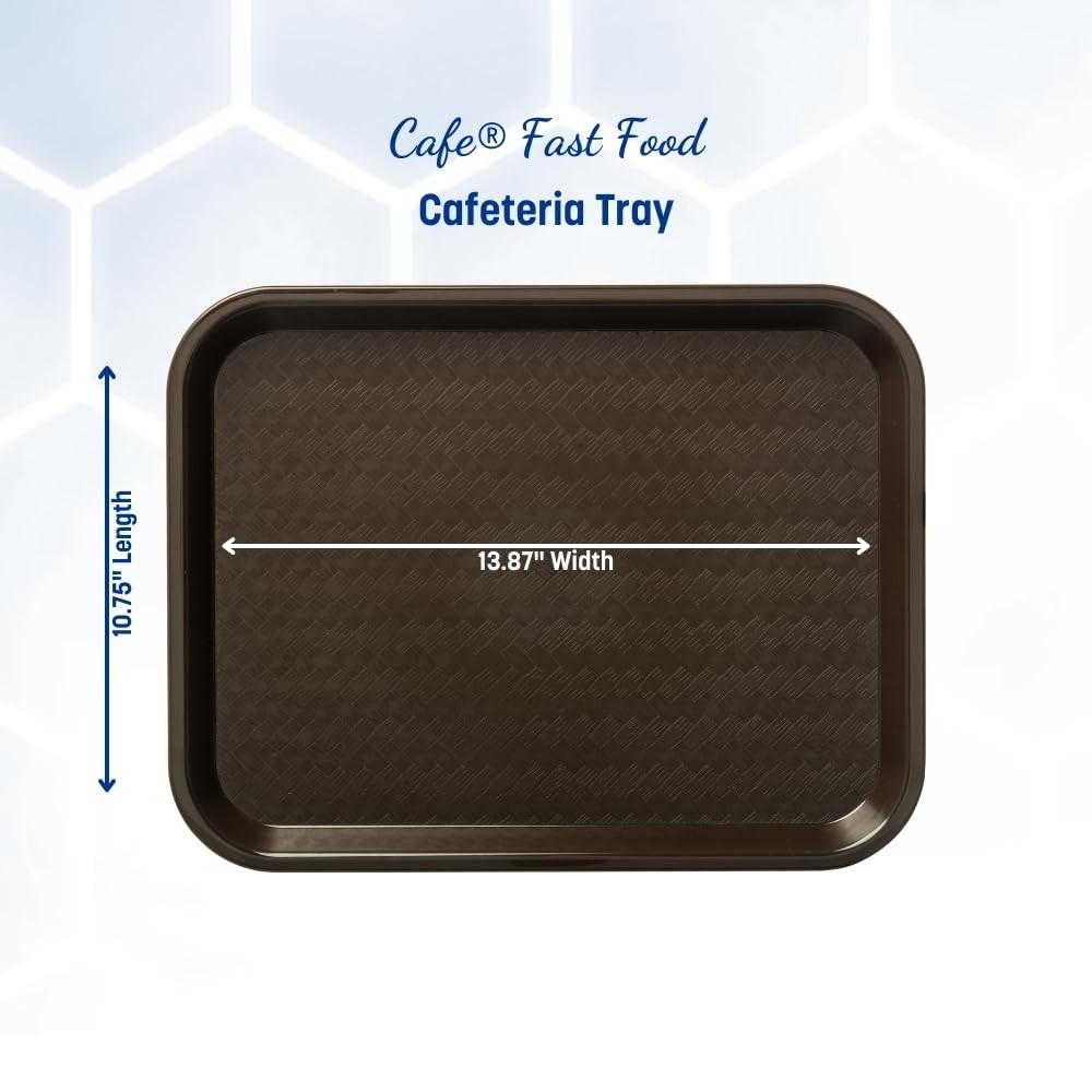 Café Cafeteria Tray, Fast Food Tray for Restaurant or Commercial Use, 10" x 14" gallery