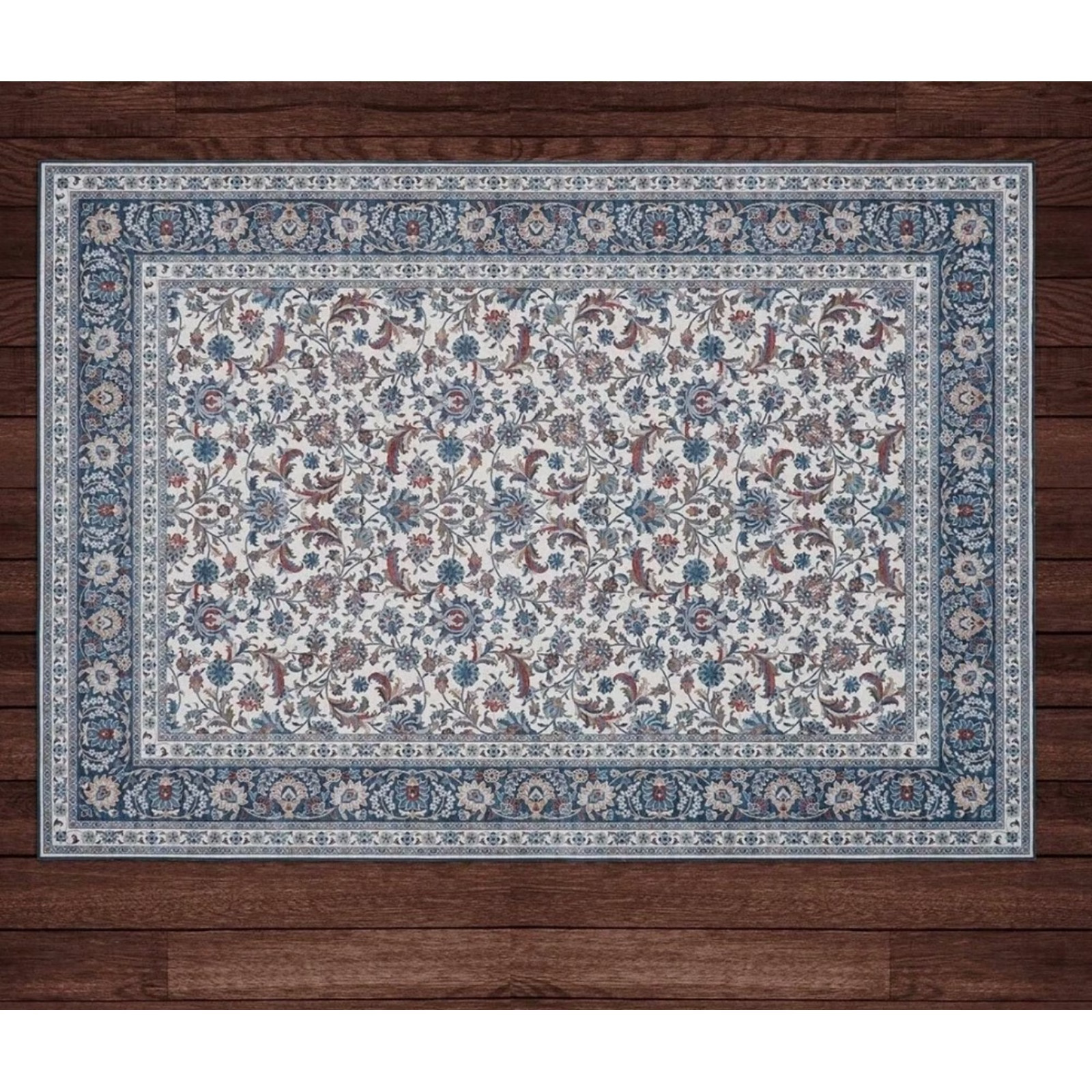 Wyatt & Ash Machine Washable Indoor Rug 5ft 3in x 7ft 5in - Open Box - Estella gallery