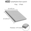 3 PCS 22x22 Inch Couch Cushion Support 40D High Density Foam Under Pad gallery
