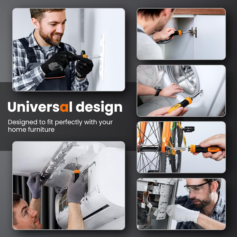 25 in 1 Multi Bit Screwdriver Set Multitool Screw Driver with Torx, Tool Gifts f gallery