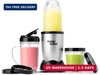 Magic Bullet Blender, Small, Silver, 11 Piece Set gallery