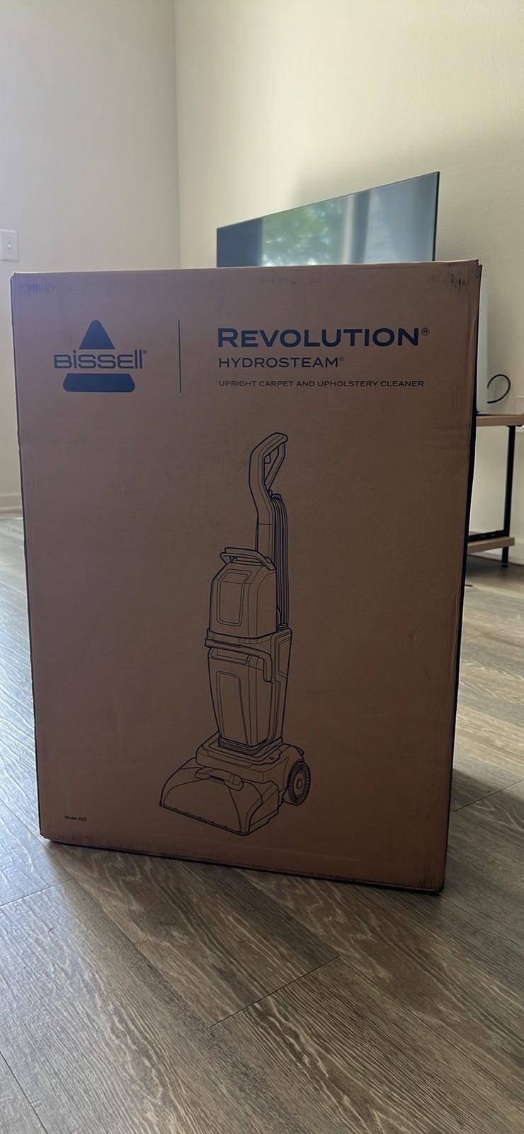 BISSELL REVOLUTION HYDROSTEAM UPRIGHT PET CARPET CLEANER 4123 NEW IN BOX gallery