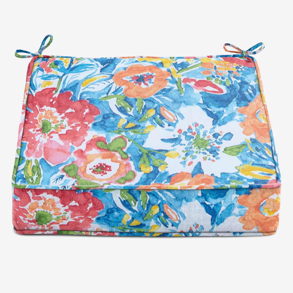 BrylaneHome Bh Outdoor Performance Single Deep Seat Cushion - Poppy Blue gallery