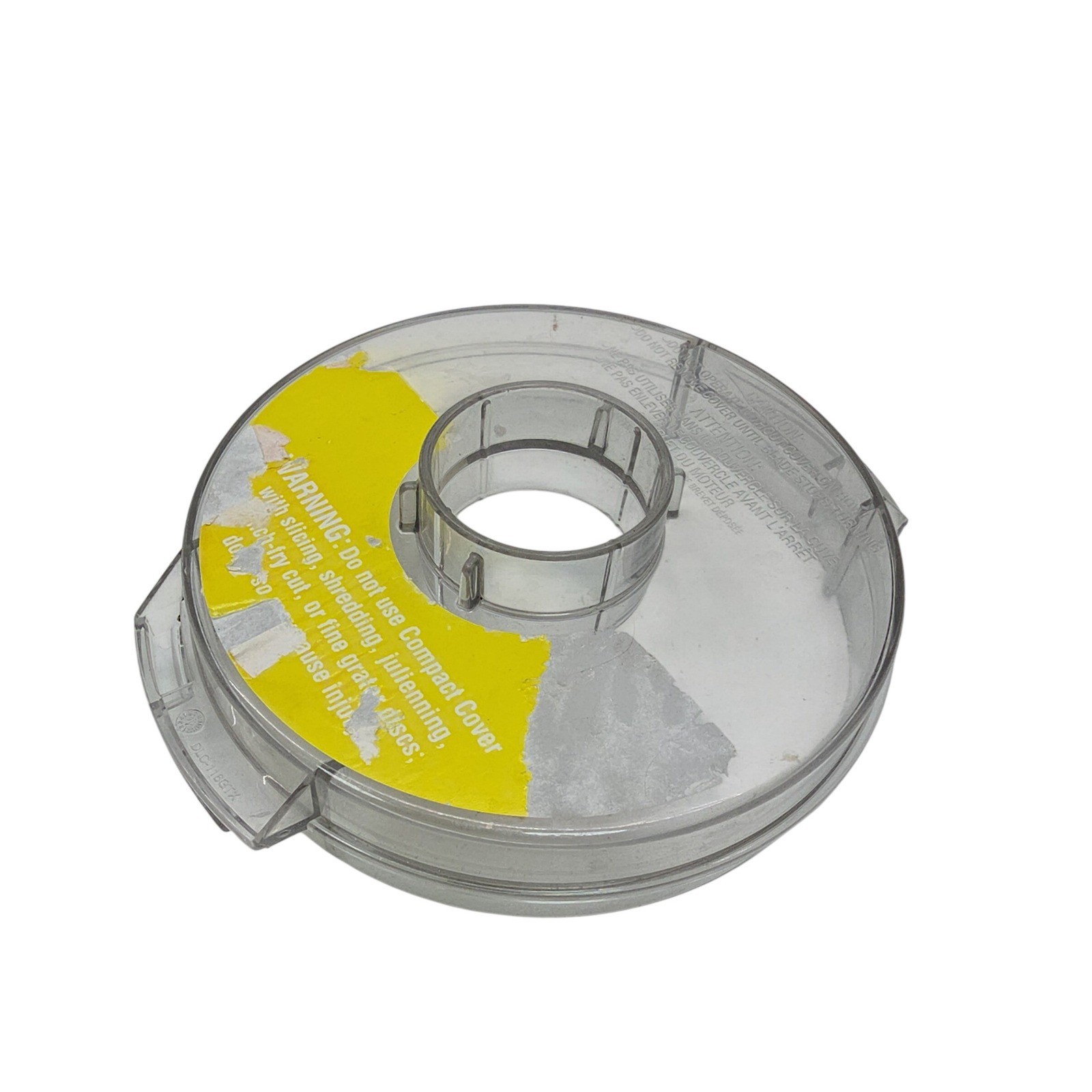 Cuisinart Pro Classic Food Processor DLC-116GTXT Flat Clear Lid gallery