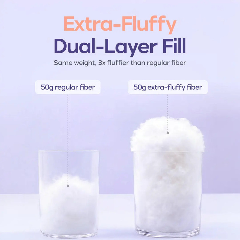 Mellow Sleep | Mellow Puff Pillow – Soft Quilted Puff Grid Design Pillow, Fluffy gallery