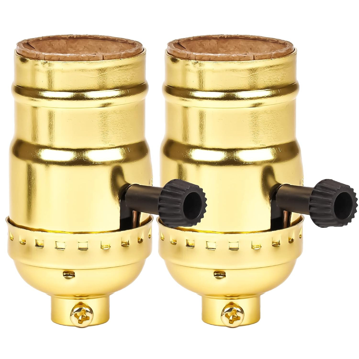 3-Way Lamp Socket Replacement,E26 Base UL Listed, Turn Knob for Low-Medium-High gallery