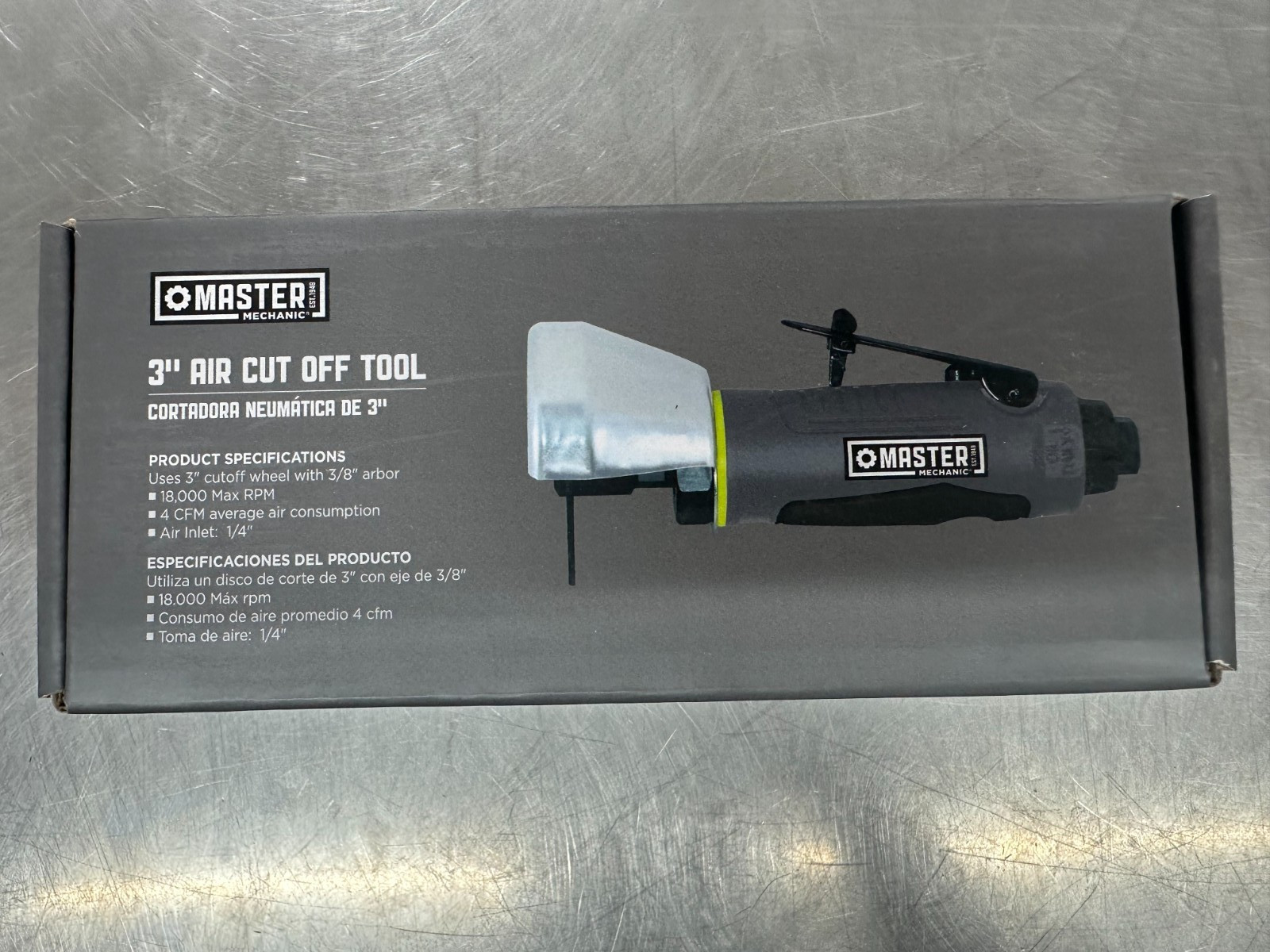 3" AIR CUT OFF TOOL MASTER MECHANIC gallery