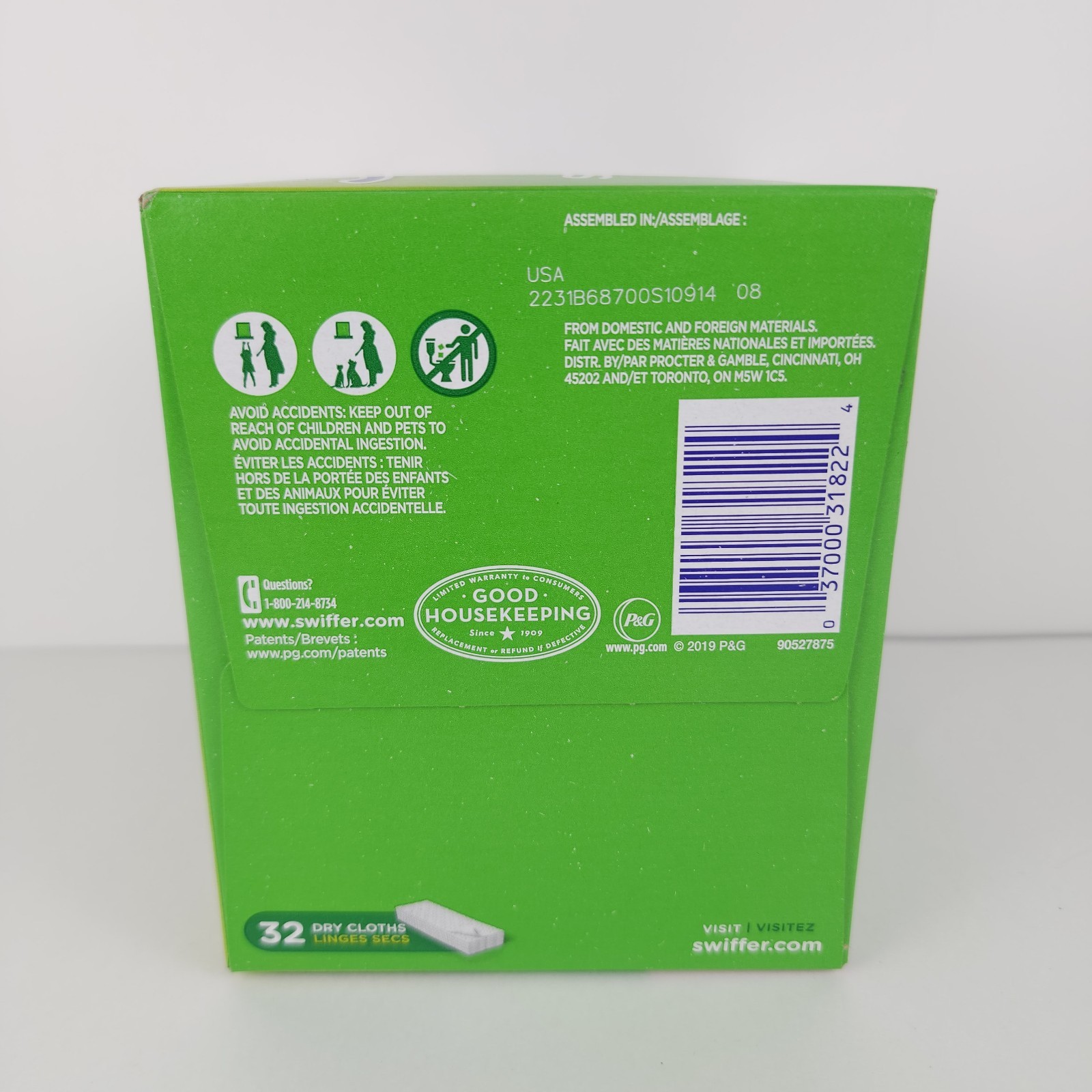 Swiffer Sweeper 32-CT DRY SWEEPING CLOTHS Multi Surface Mop Pad Refill Unscented gallery