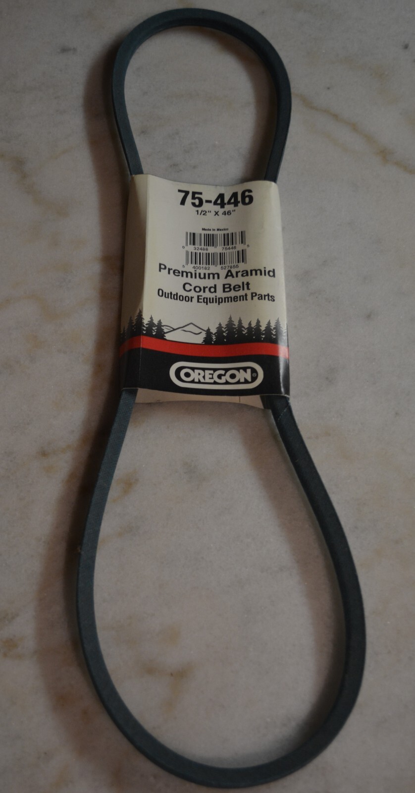 NOS Oregon 75-446 1/2" X 46" Premium Aramid Cord Belt gallery
