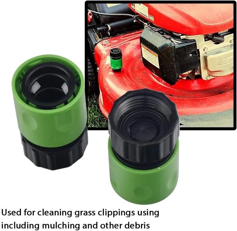 921-04041 Lawn Mower Deck Wash Quick Connect Port Hose Adapter/Attachment,... gallery