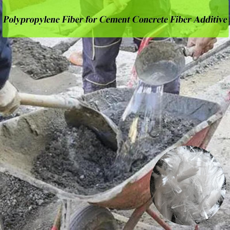 Polypropylene Fiber Reinforcement for Concrete - 19 mm, 3.7 LB gallery
