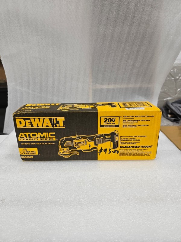 Dewalt DCS354B Oscillating Multi-Tool New Open Box gallery