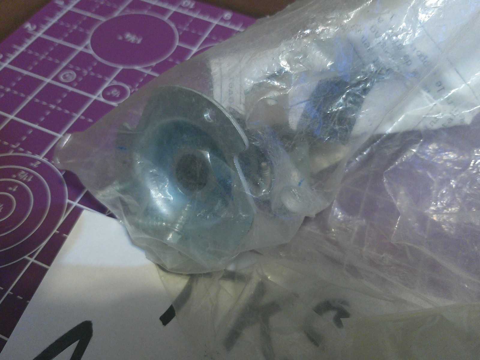 WE25M40 - GE Genuine OEM Dryer Rear Drum Bearing Kit PARTIAL NOT COMPLETE gallery
