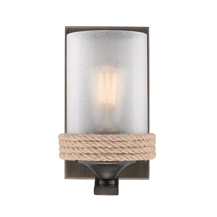 Golden Lighting Chatham 1 Light Bath Vanity, Gunmetal Bronze - 1048-BA1GMT-CS gallery