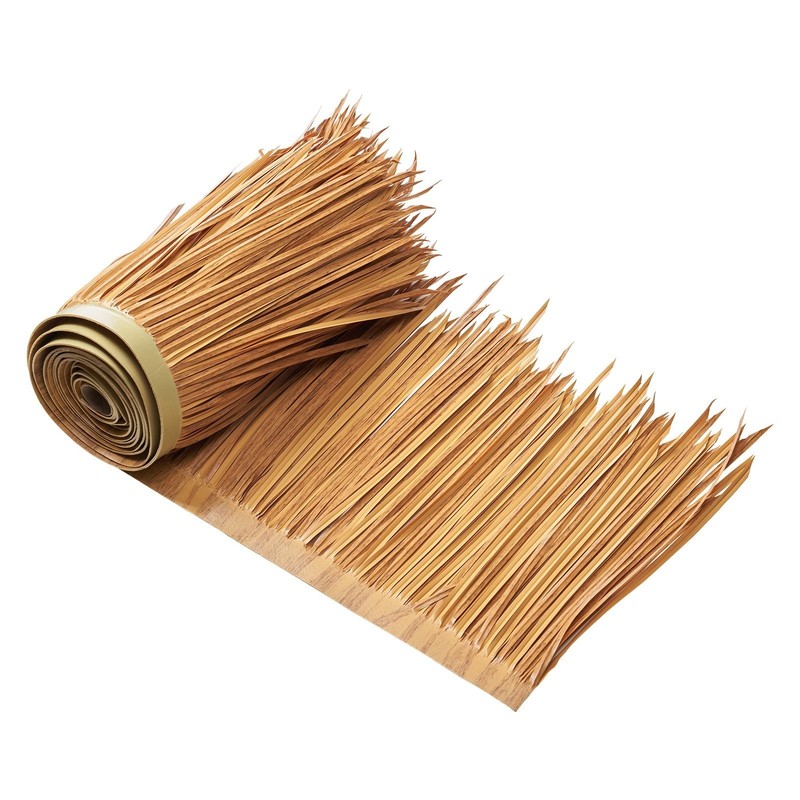 Artificial Thatch Grass Roofing 1.3x3.2 ft Mexican Style Tiki Bar Hut Skirt Roof gallery
