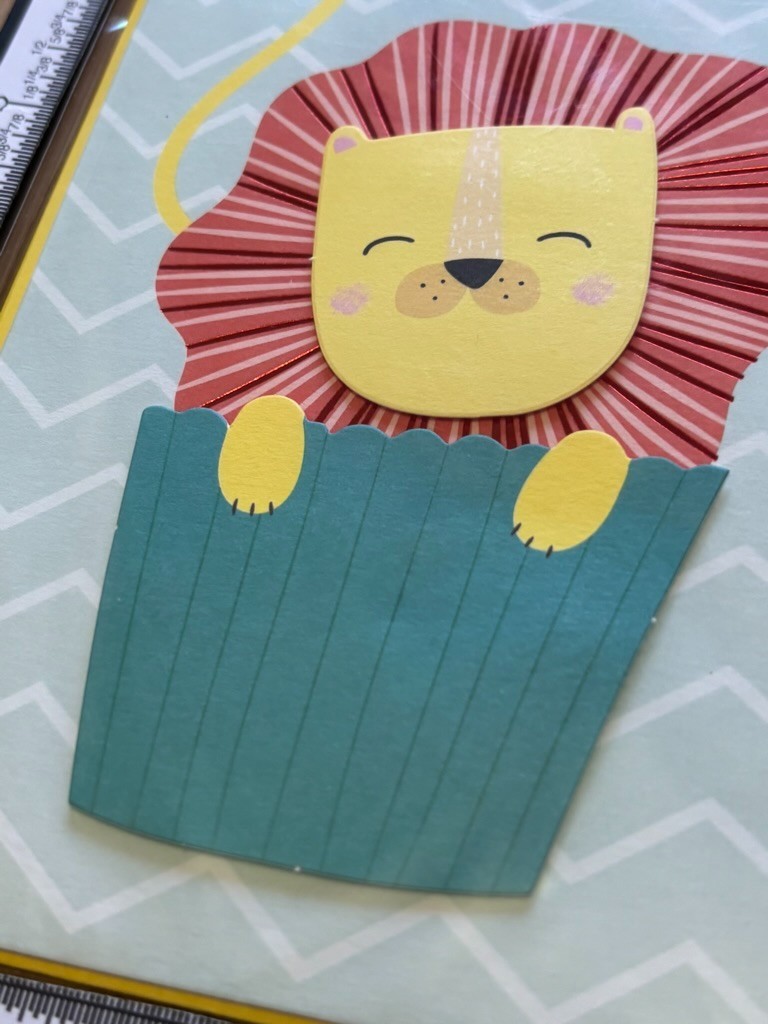 Papyrus Premium Greeting NEW Card Happy Birthday Lion Child Cupcake Roaring Good gallery