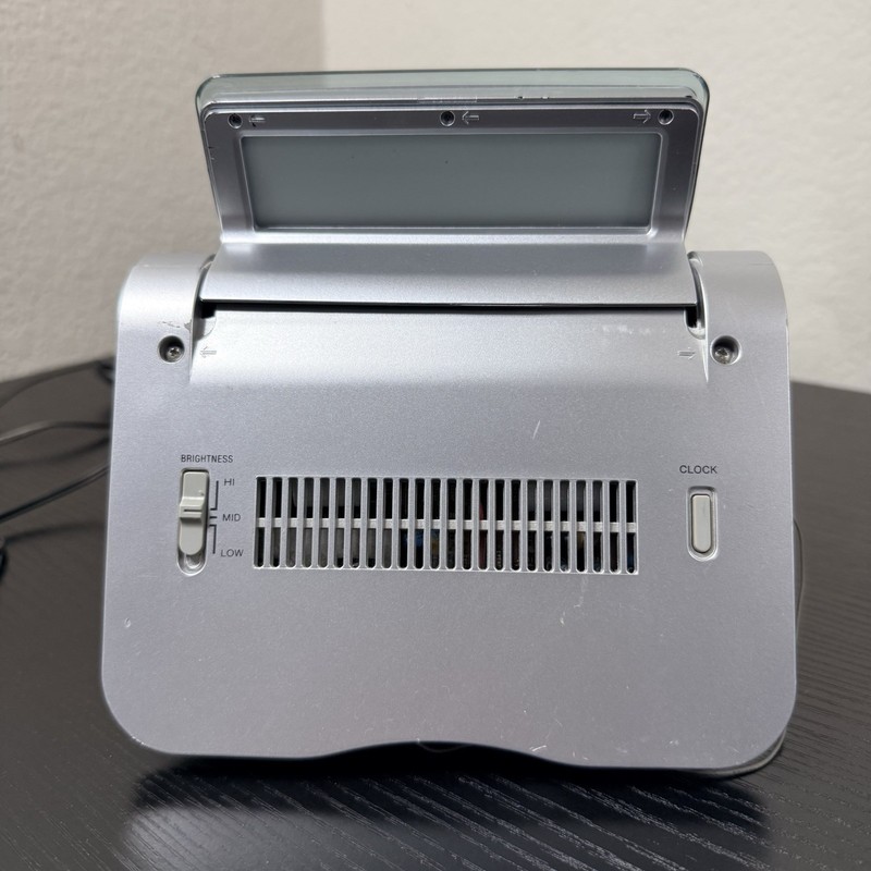 Sony Dream Machine ICF-CD855V CD Player Alarm Clock Radio FOR PARTS READ gallery