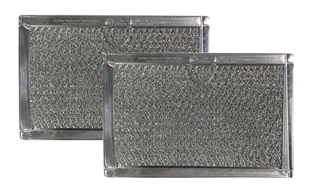 2 Pack Air Filter Factory Compatible with 5304509444 Microwave Grease Filters