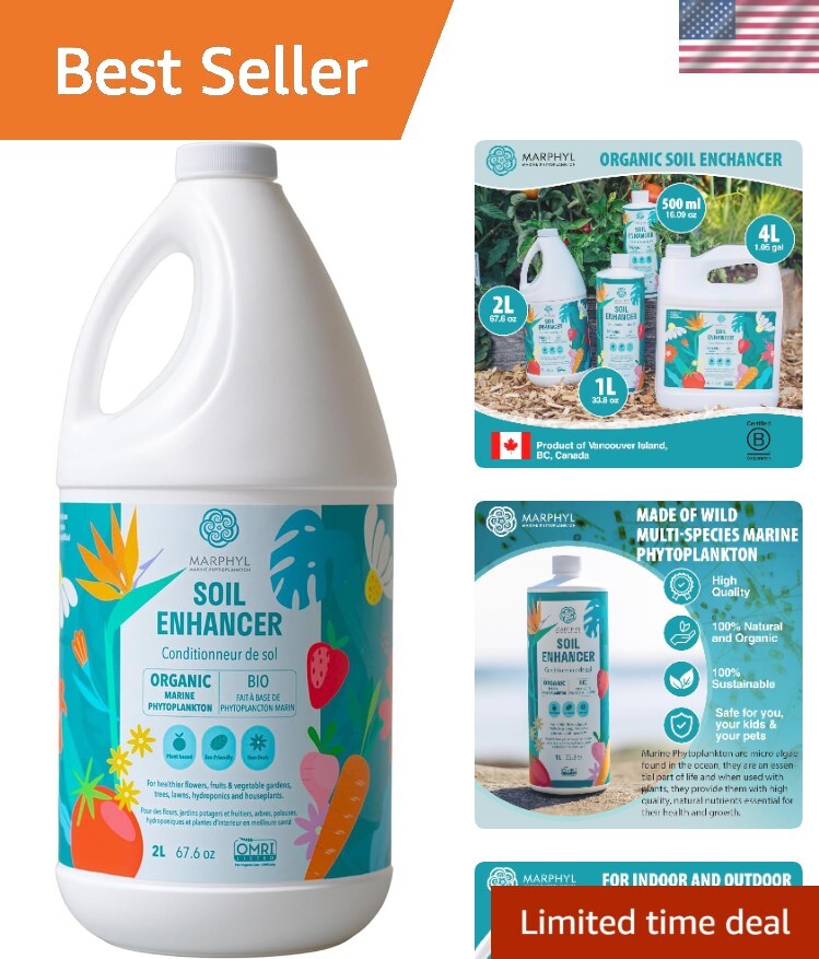 Organic Liquid Fertilizer - Outdoor & Indoor Plant Food - All-Purpose, Nutrie... gallery