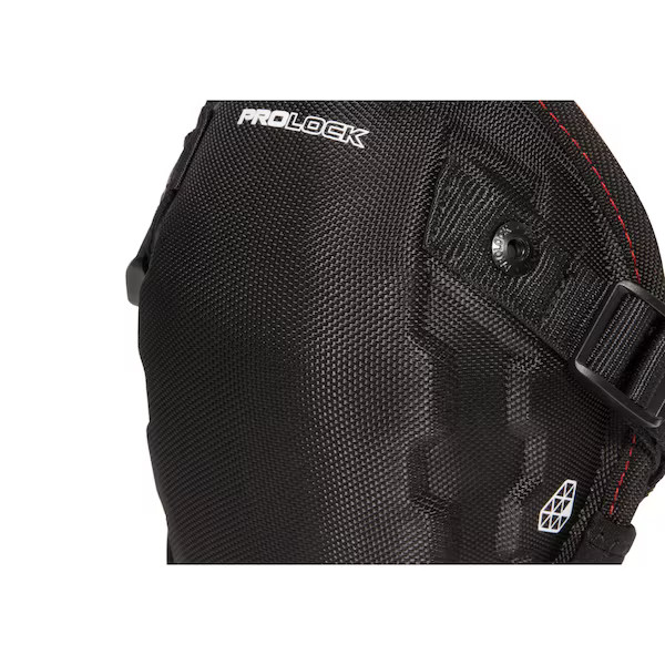 Prolock Gel Knee Pads,PR 93181 One Size Fits All Plastic Black gallery