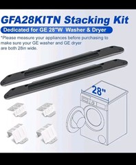 GE 28 in. Washer/Dryer Stack Bracket Kit GFA28KITN – NEW