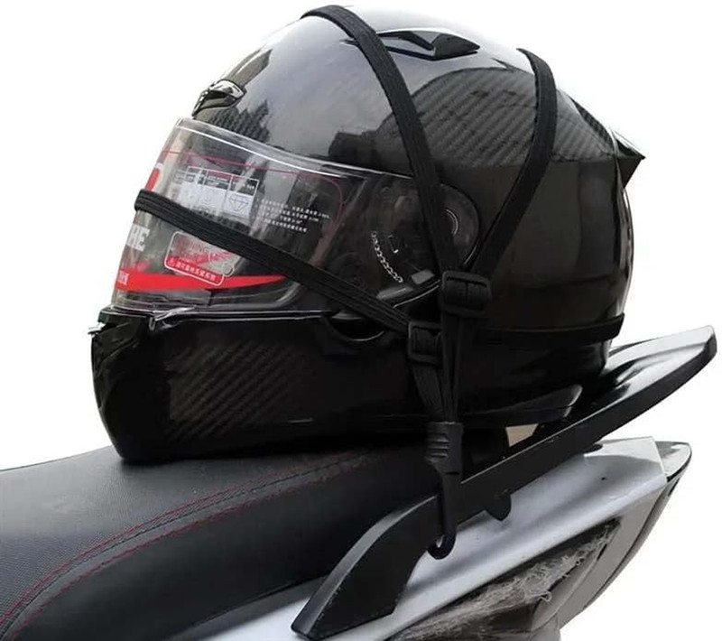 3 Pack Motorcycle Helmet Bungee Cords Full Face Backpack Holder Rope Elastic ... gallery