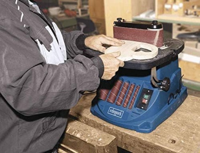 Oscillating Sander | Power 450W | Spindle Ø13/19/26/38/51 mm | Tilt up to 45°... gallery