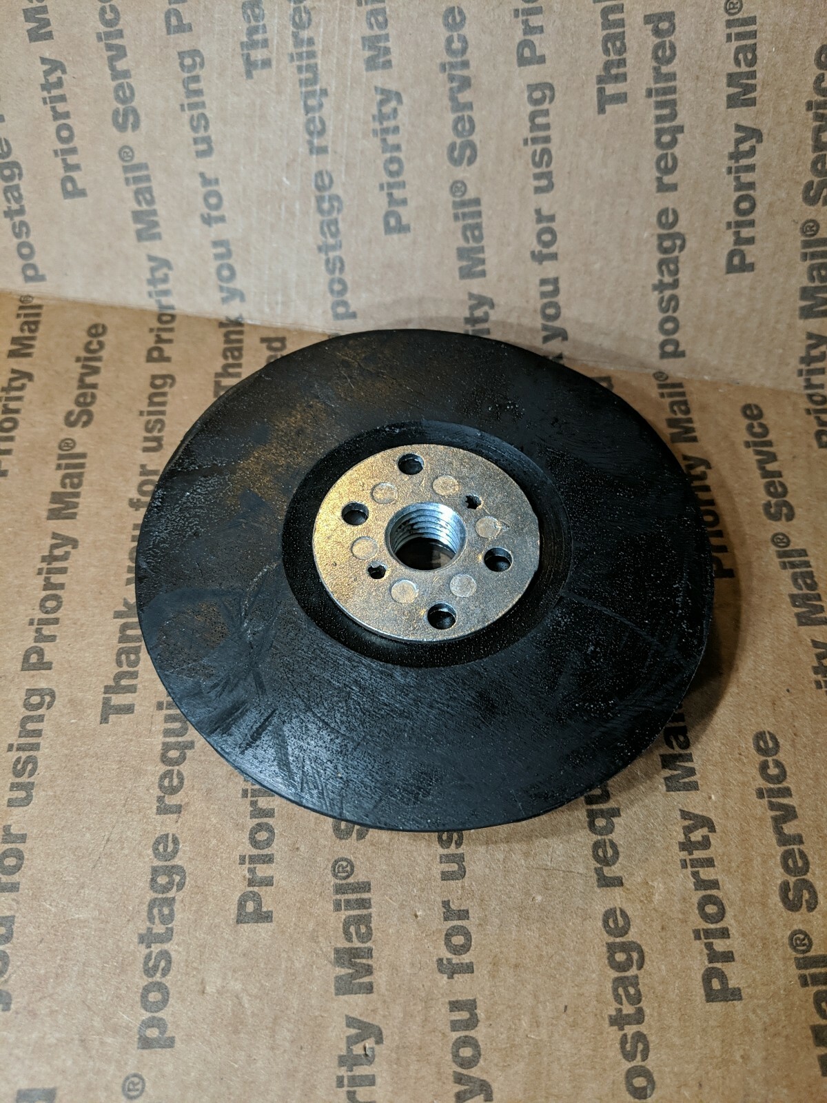 Eazypower 98013 5" x 5/8"-11 Threaded Backing Pad Disc for Angle Grinder gallery