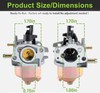 Carburetor for Cub Cadet CC550SP Model 12AE18JA010 & 12AE18JA056 Lawn Mower gallery