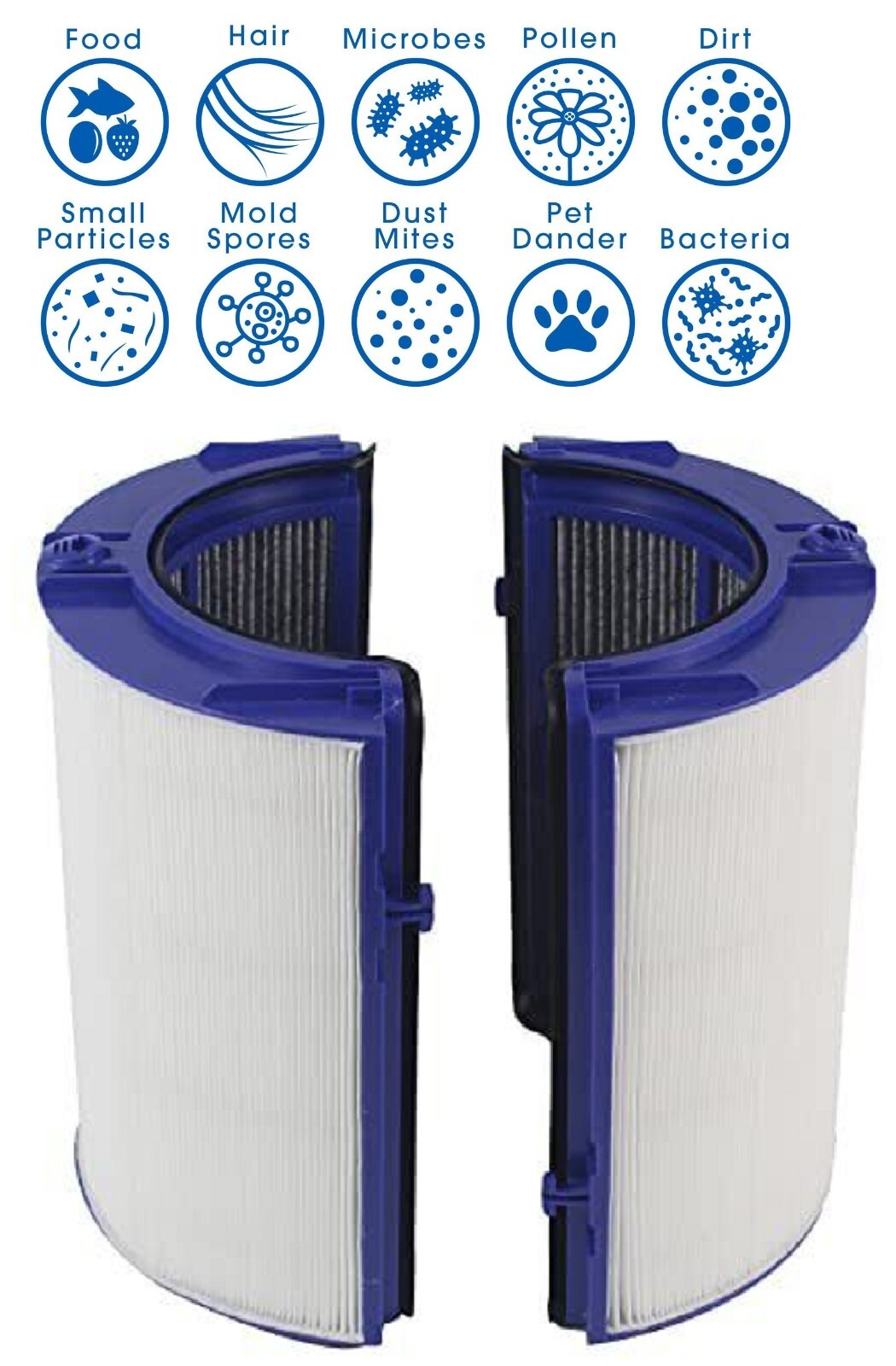 Air Purifier Filter Replacement Compatible with Dyson HP06, TP06, PH01,PH02 gallery