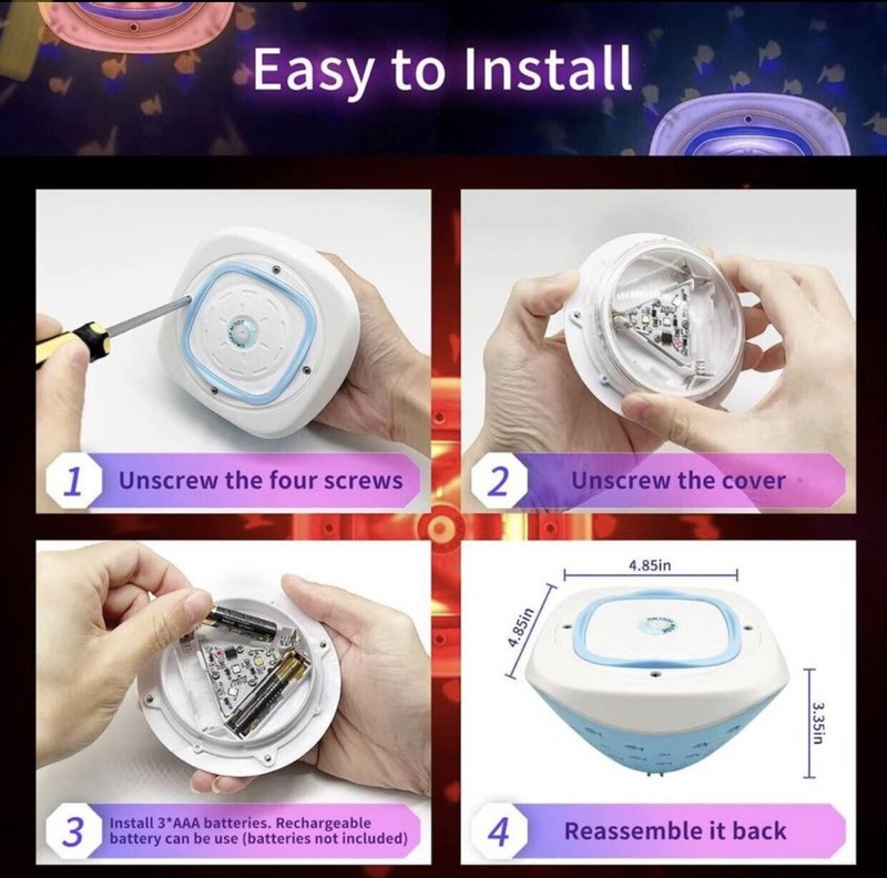 LED Pool Lights Waterproof Underwater Remote for Swimming Pool Fountain gallery