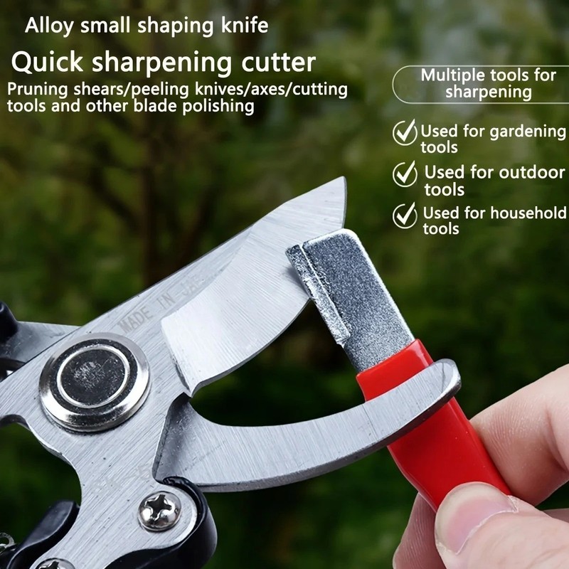 2Pcs Knife & Scissors Sharpener, Professional Kitchen & Garden Tool Sharpen gallery