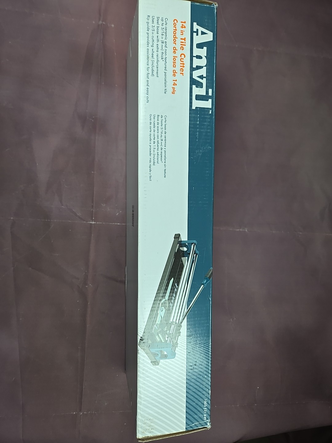 Anvil 14 In Tile Cutter 3/5 Cutting Wheel gallery