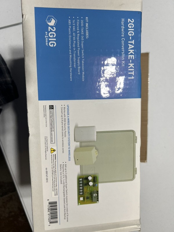 Linear 2GIG-TAKE-KIT1 Hardwire Conversion Kit 8 Pre Wired Zones New gallery