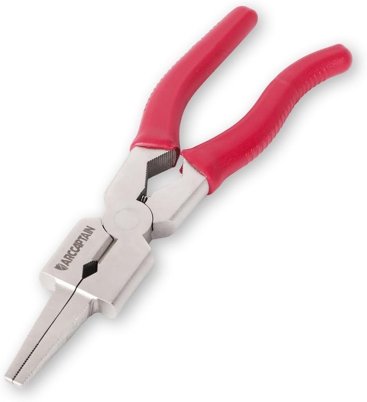 ARCCAPTAIN 8" Weliding Pliers Sharp MIG Pliers Rust Resistant Long Nose Pliers gallery