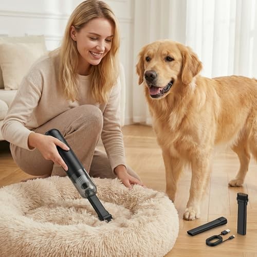 Portable Cordless Handheld Vacuum Cleaner,8000/10000Pa Strong Suction,4-in-1 gallery