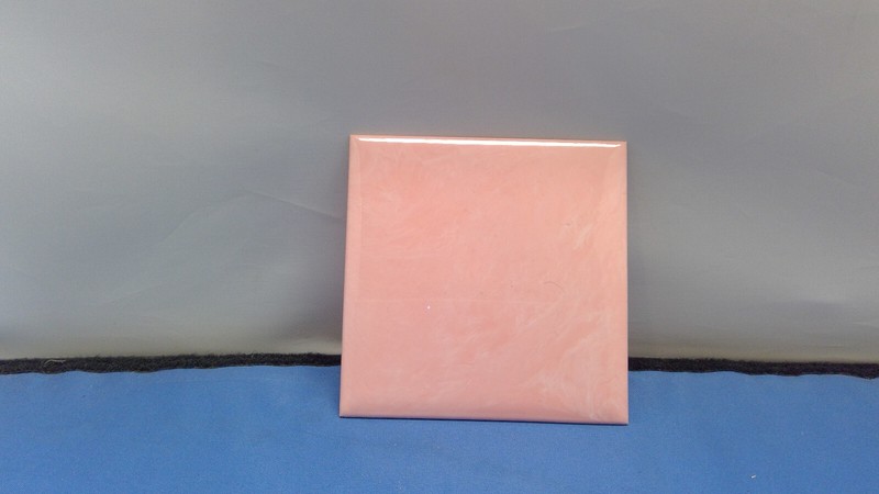 one Vintage TITAN Marbled  PLASTIC Wall Bathroom TILE 4 1/4" x  4 1/4" NOS gallery