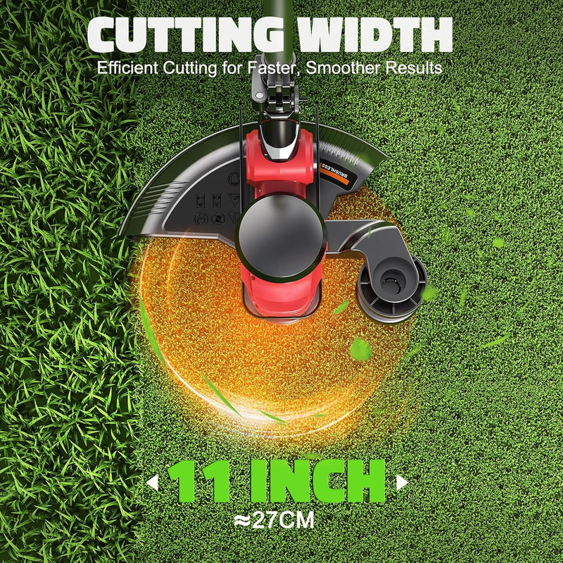 Cordless String Trimmer for Milwaukee 18V Battery Folding 3 in1 Weed (Tool Only) gallery