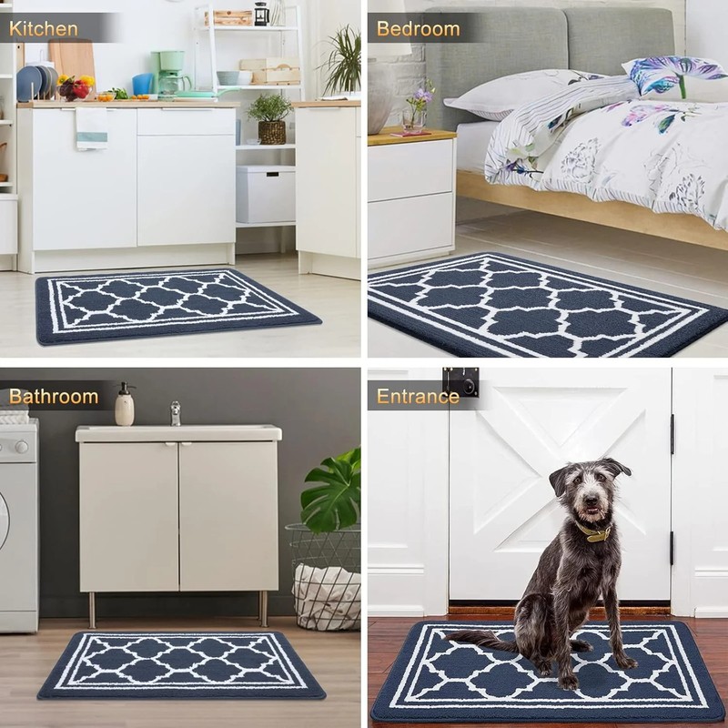 Buganda Indoor Door Mat, Dirt-Resistant and Absorbent Doormat, Anti-Slip, Low Pr gallery