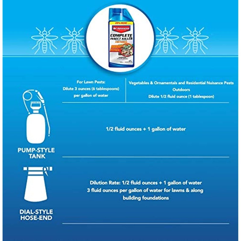 BioAdvanced 700270B Science-Based Solutions Grub, Ant & Mosquito Killer for gallery
