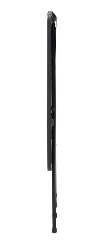 26" Adjustable Height Personal Folding Table, Black gallery