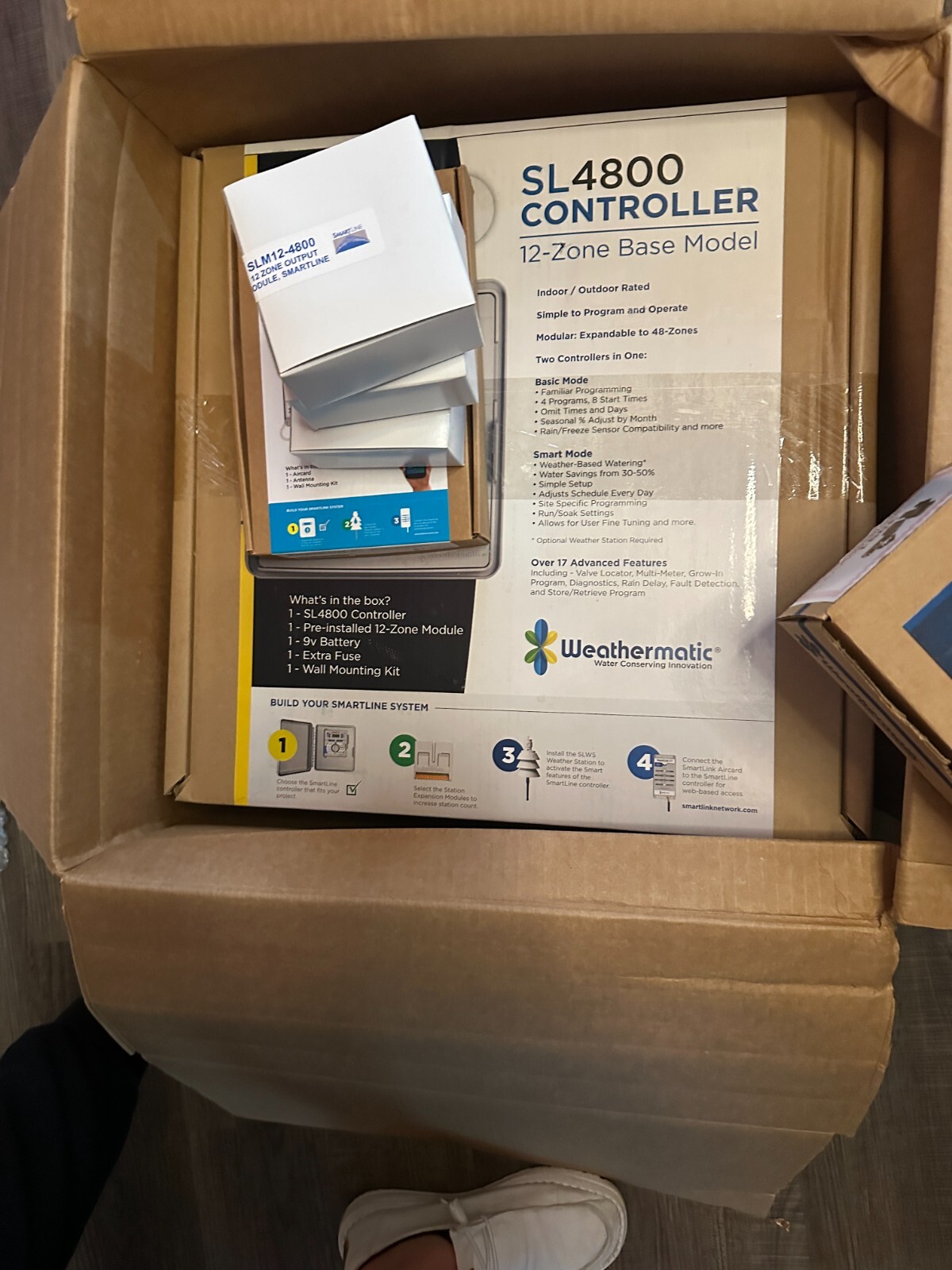 Weathermatic SmartLine SL4800 12 Zone Indoor Outdoor Irrigation Controller Kit gallery