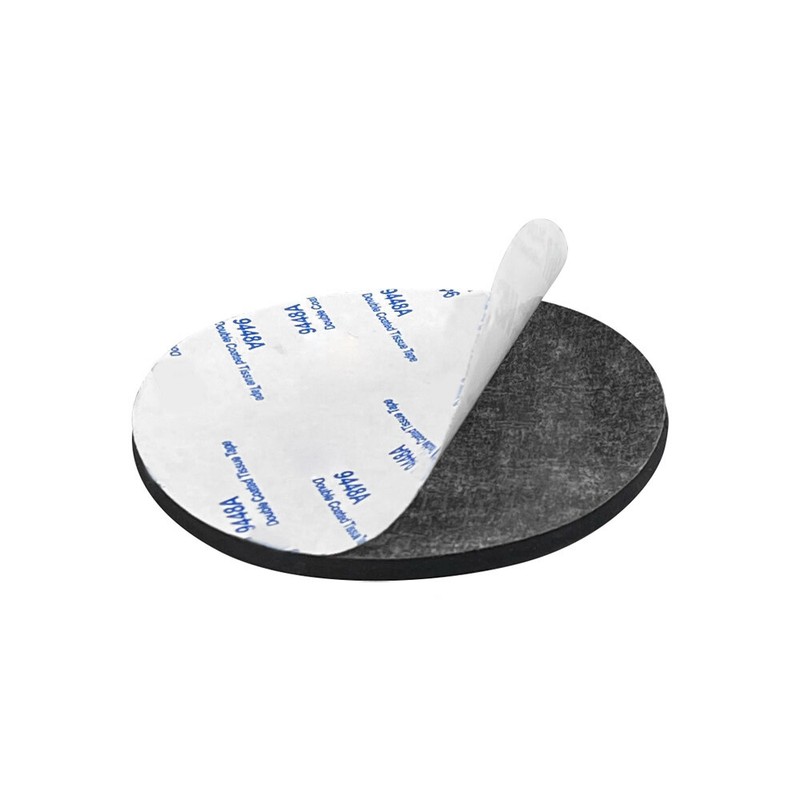Solid Round Self Adhesive Rubber Pad Disc Sheet Gaskets Dia 10-100mm Thick 1-5mm gallery