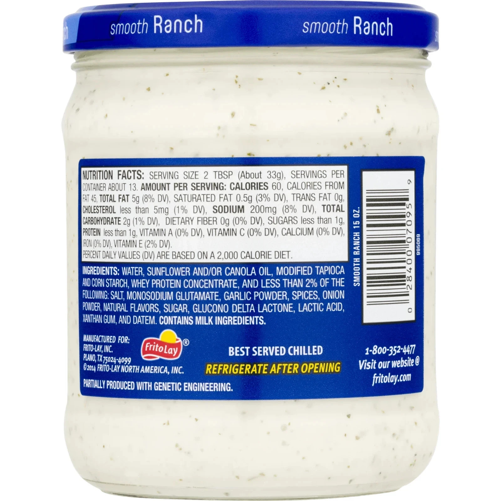 Tangy Buttermilk Ranch Dip spread smooth creamy 15 oz Jar...... gallery