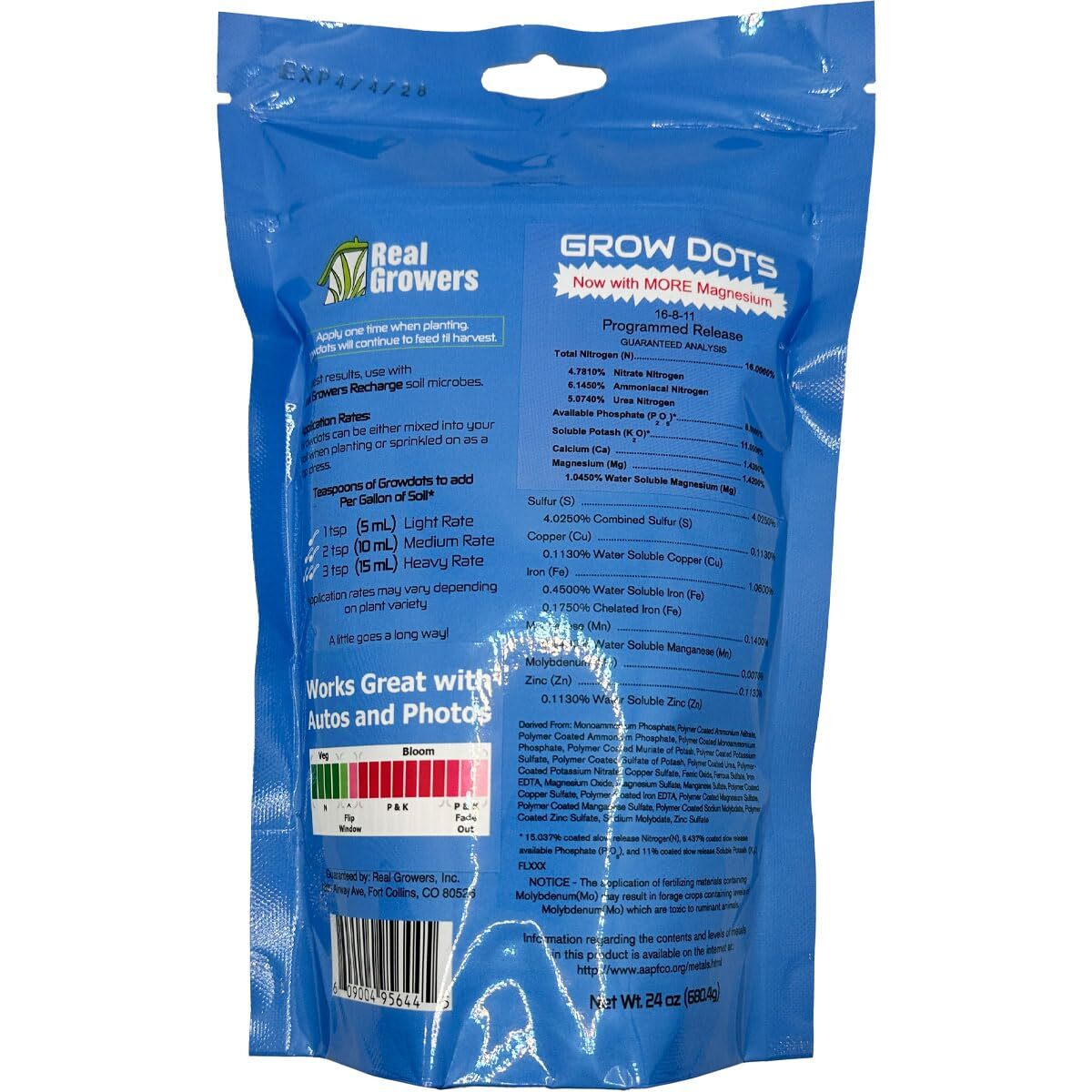 Grow Dots Plant Food Singleapplication Programmedrelease Plant Nutrient Fertiliz gallery