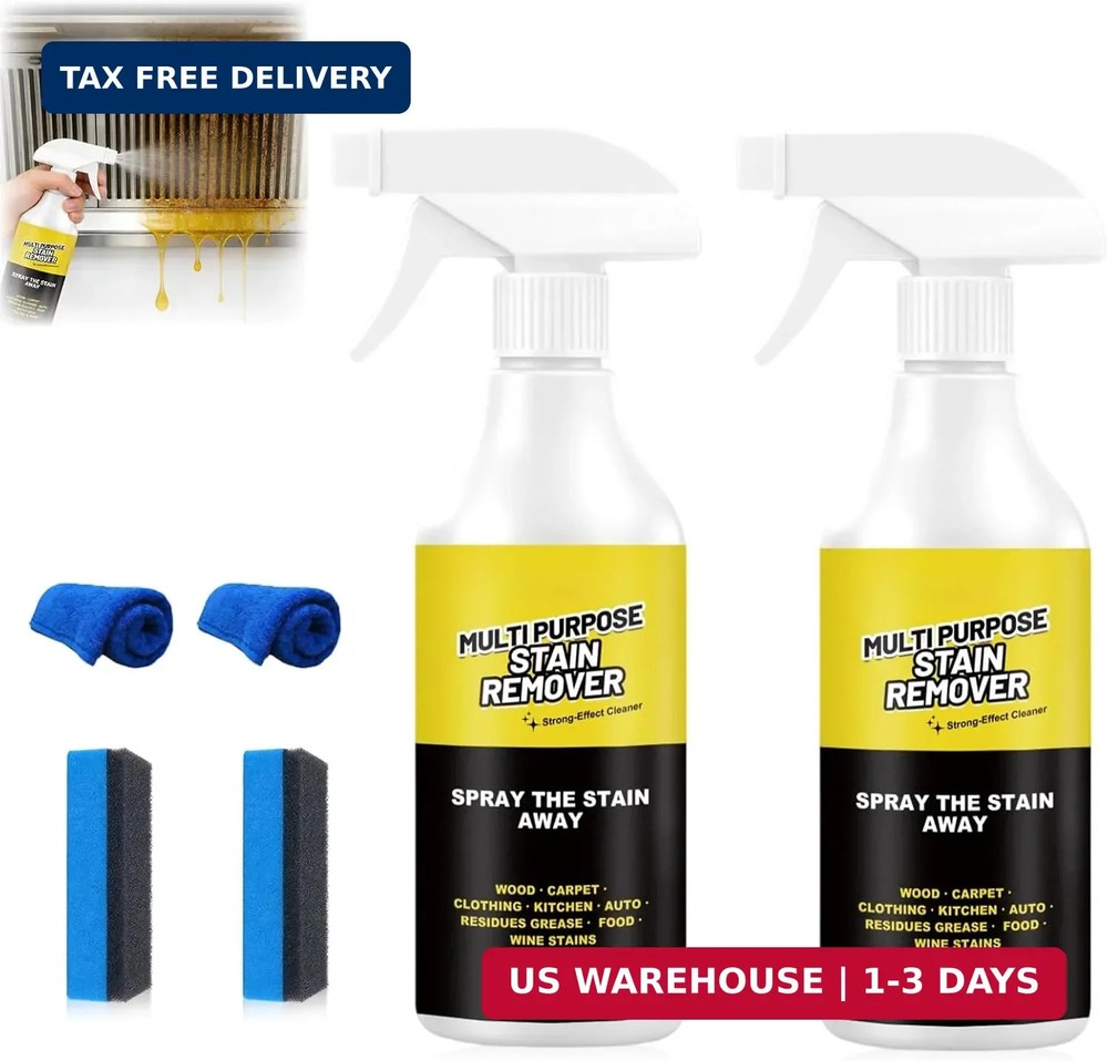 2Pcs Alien Multi-Purpose Stain Remover, All Purpose Cleaner Spray,Powerful Clean