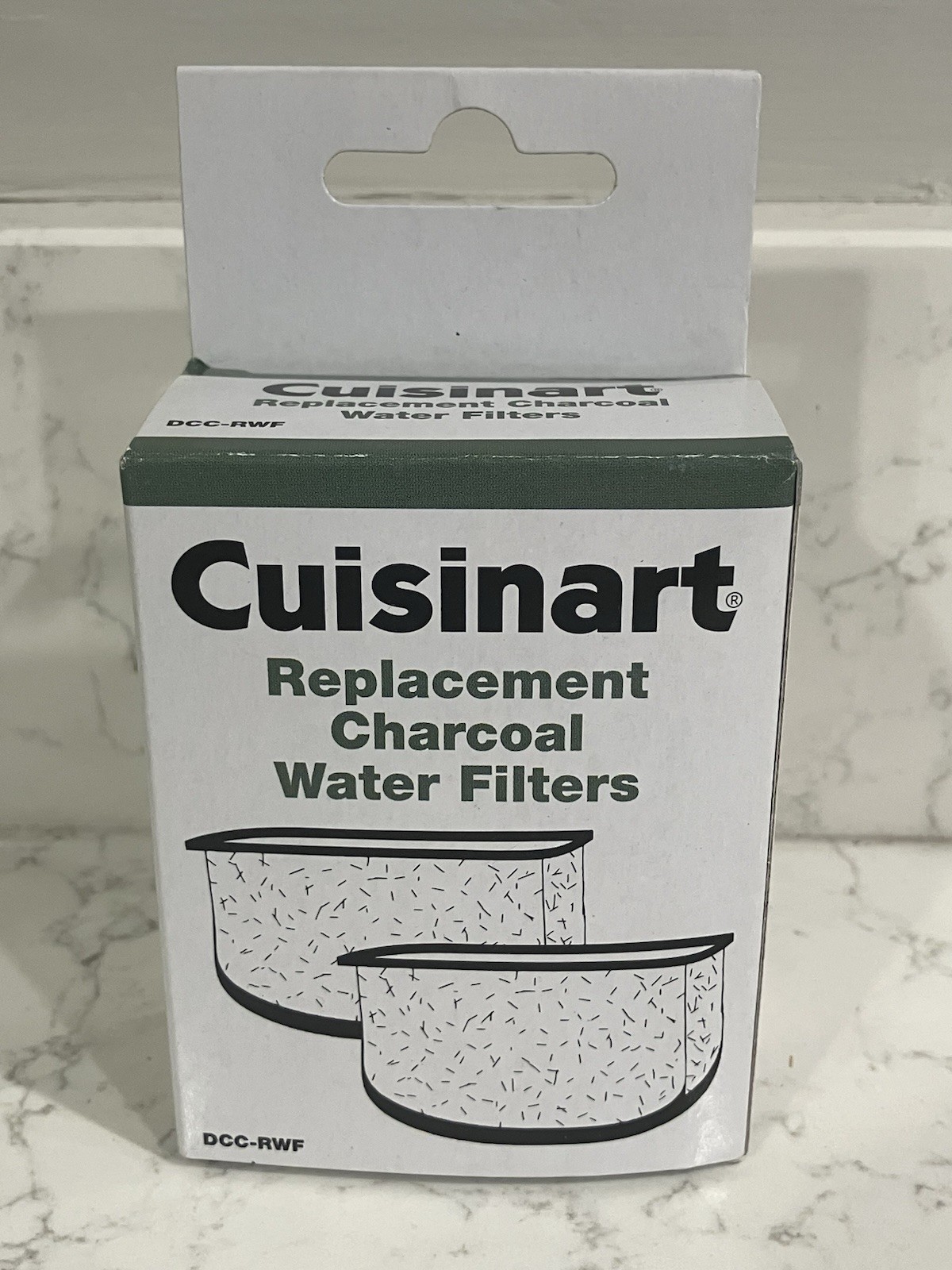 9x Genuine Cuisinart DCC-RWF Replacement Charcoal Water Filters NIB *READ* gallery