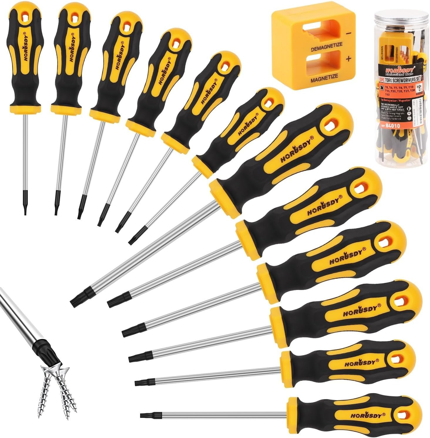 13-Piece Magnetic Torx Screwdrivers Set | T5 - T40 Magnetic Torx Screw gallery