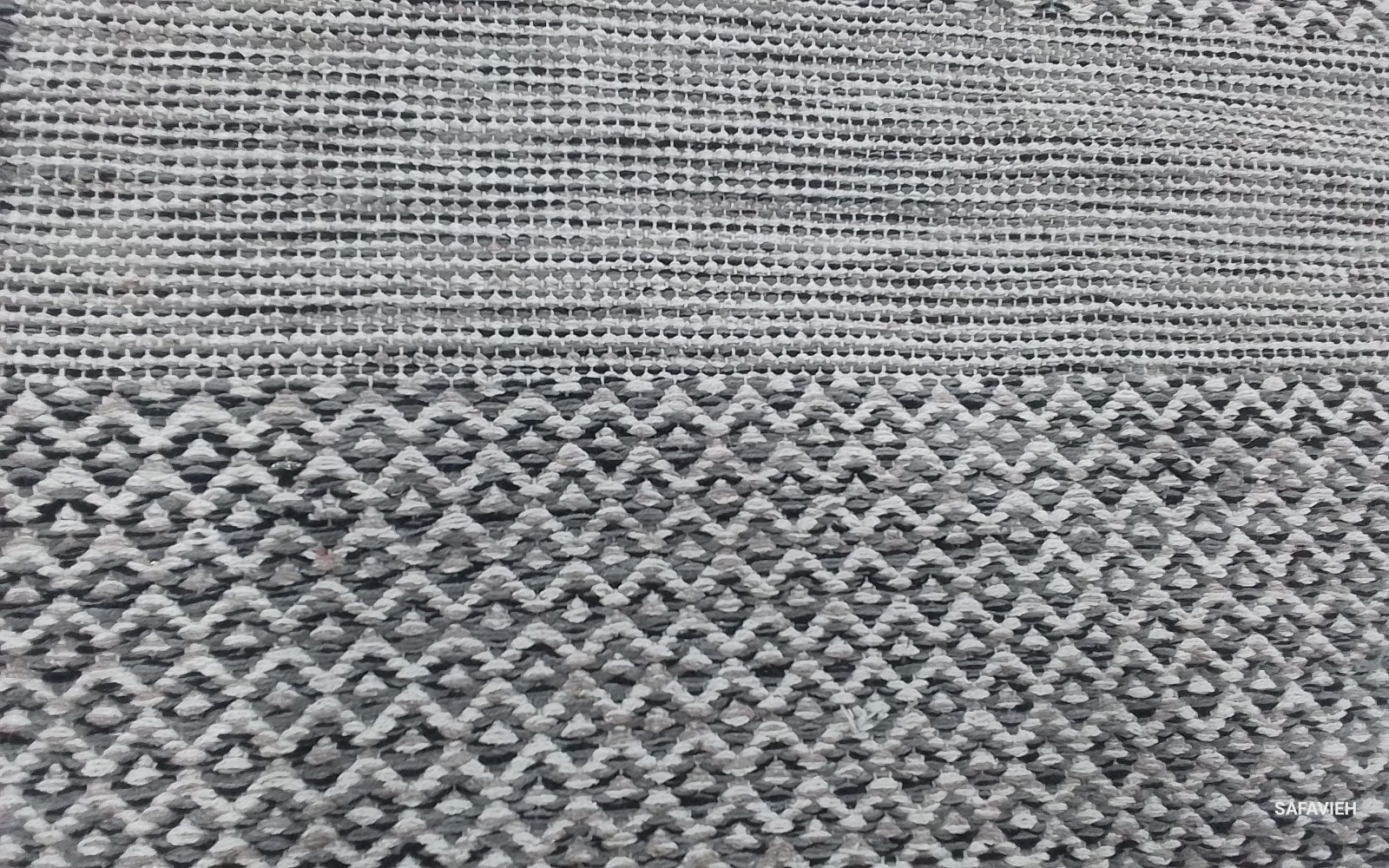IVORY ANTHRACITE 2'-3" x 16'-0" Stained Rug Reduced Price 1172781553 MTK330N-216 gallery